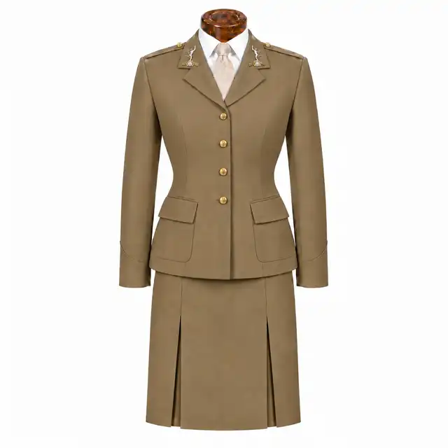 Royal Corps of Signals officer service dress — female