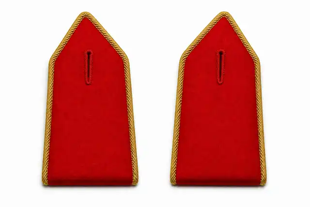 Royal Dragoon Guards Subaltern Mess Dress Epaulettes — illustrative image