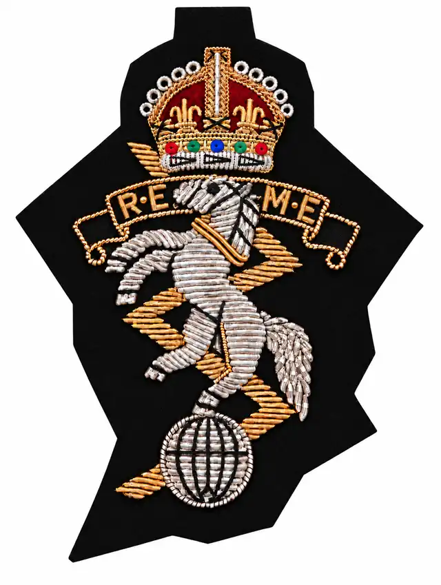 Royal Electrical and Mechanical Engineers Beret Badge