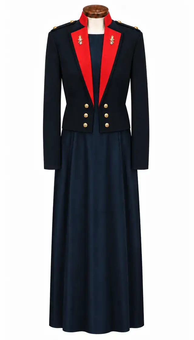 Royal Electrical And Mechanical Engineers — Female Mess Dress
