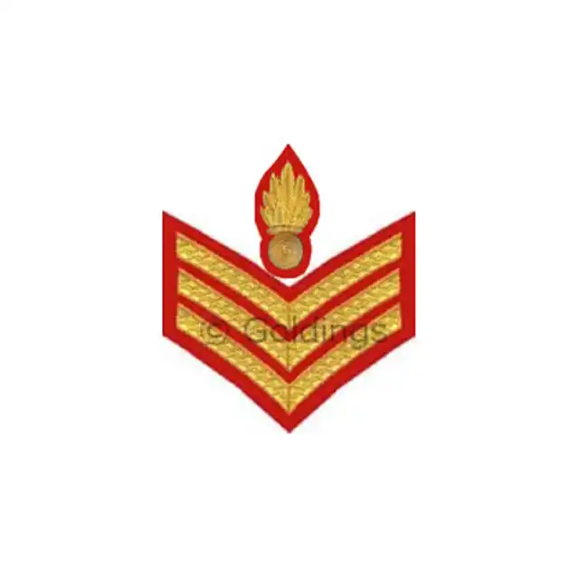 Royal Gibraltar Regiment Sergeant Rank (Sgt)