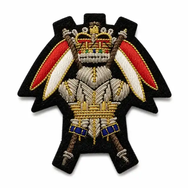 Royal Lancers No. 1 Dress Prince of Wales's Arm Badge