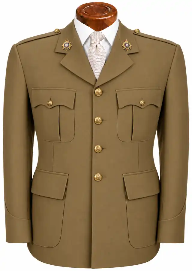 Royal Logistic Corps officer service dress — male