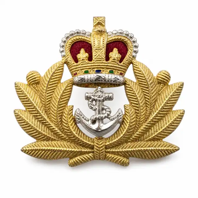 Royal Navy Officer Beret Badge