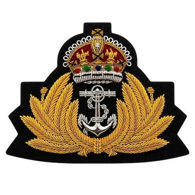 Royal Navy Officer Cap Badge