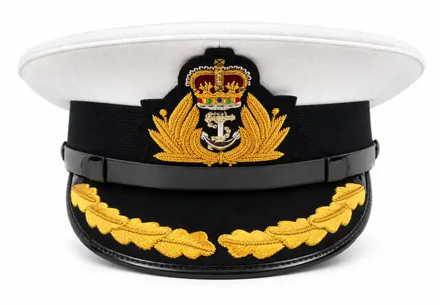 Royal Navy Officer Peaked Cap