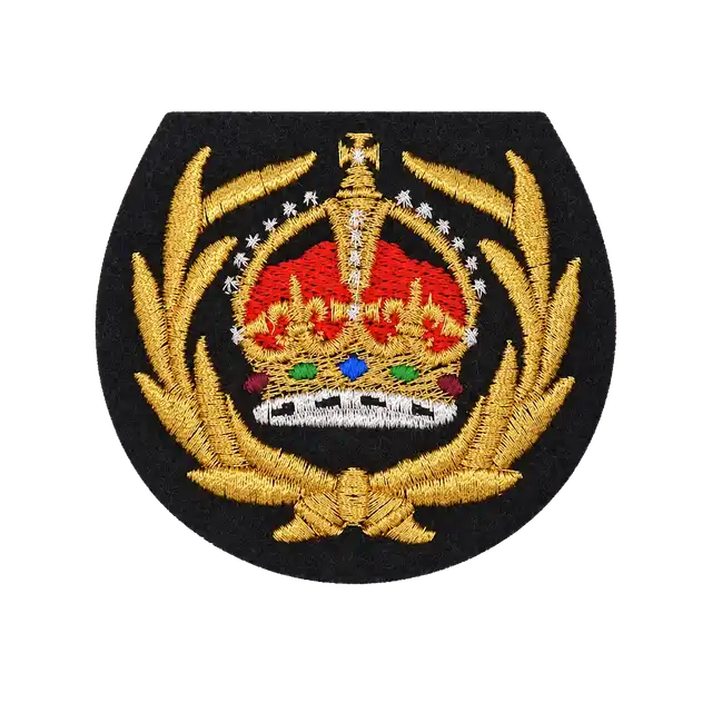 Royal Navy Warrant Officer Class 2 Miniature Mess Rank Badge
