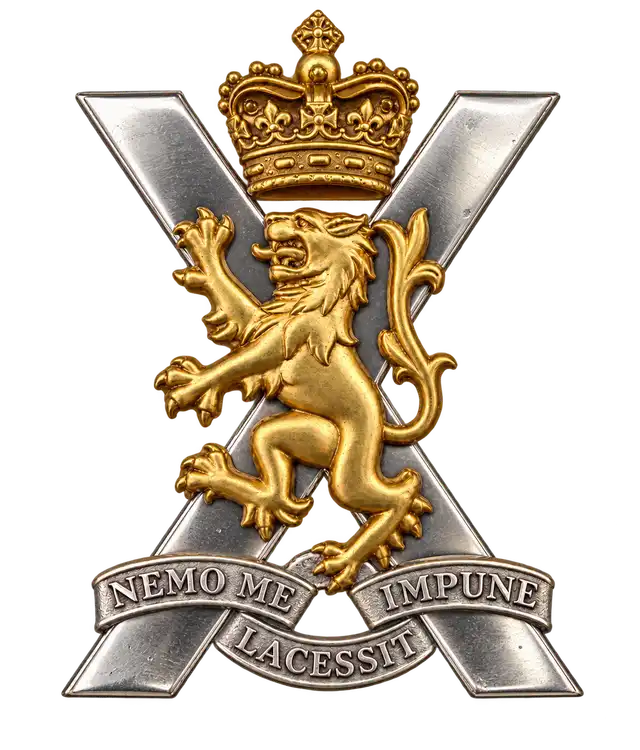 Royal Regiment of Scotland Four-Part Cap Badge