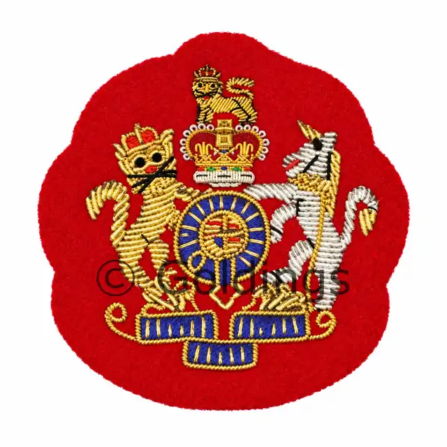 Royal Tank Regiment Regimental Sergeant Major Rank (RSM)