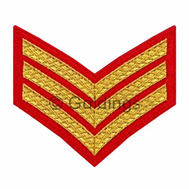 Royal Tank Regiment Sergeant Rank (Sgt)