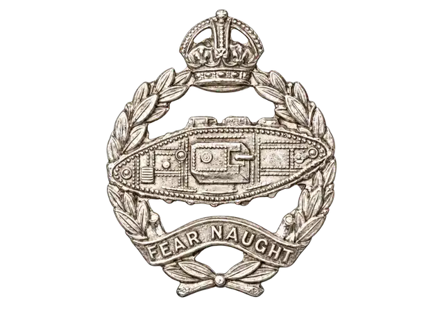 Royal Tank Regiment Silver Beret Badge