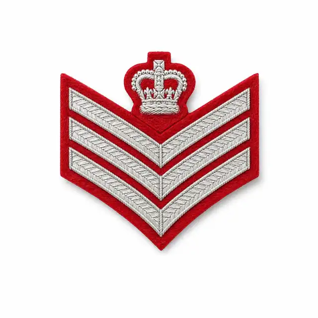 Royal Yeomanry Staff Sergeant Mess Dress Rank