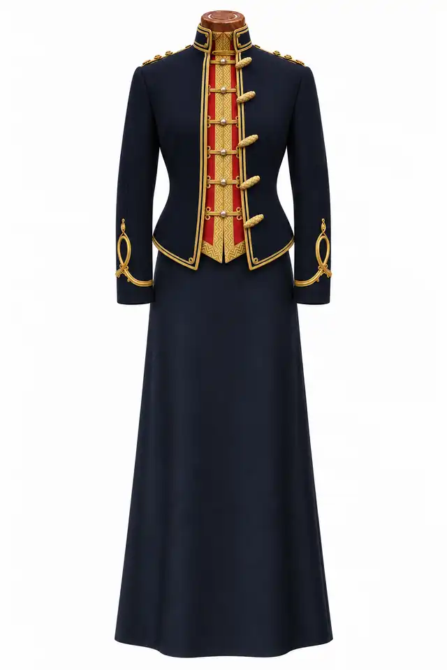 Royal Wessex Yeomanry female officer Mess Dress
