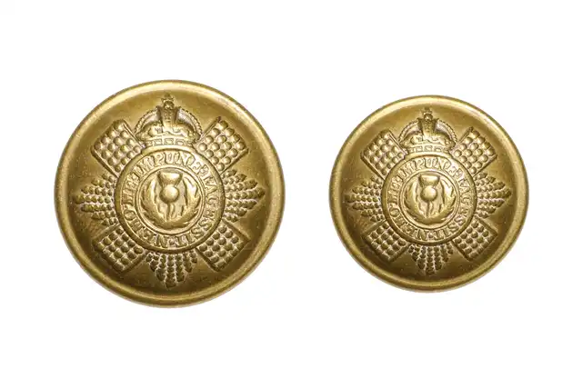 Scots Guards 26 Ligne Service Dress Button