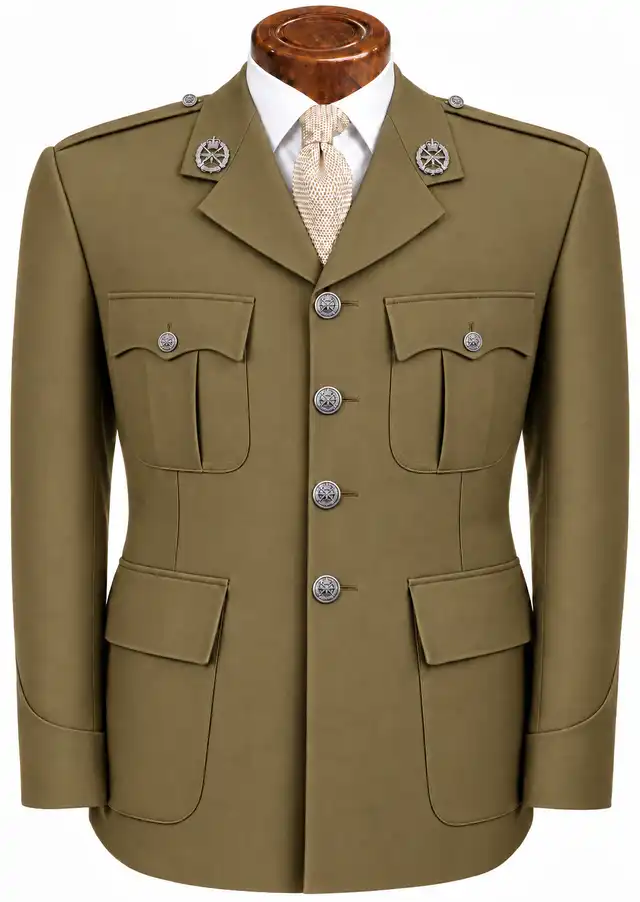 Small Arms School Corps officer service dress — male