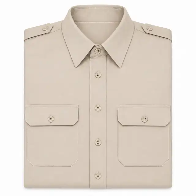 Stone Long-Sleeved Shirt