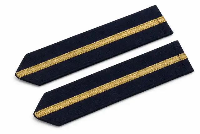 The Blues and Royals NCO Mess Dress Gold-Laced Shoulder Straps