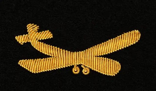 The Duke of Lancaster's Regiment Blues Arm Badge