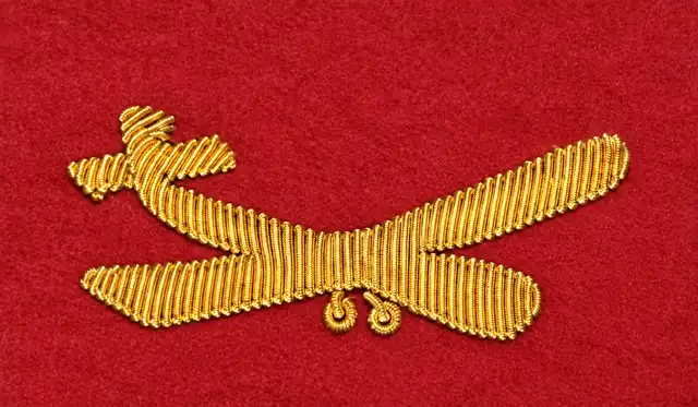 The Duke of Lancaster's Regiment Mess Kit Arm Badge