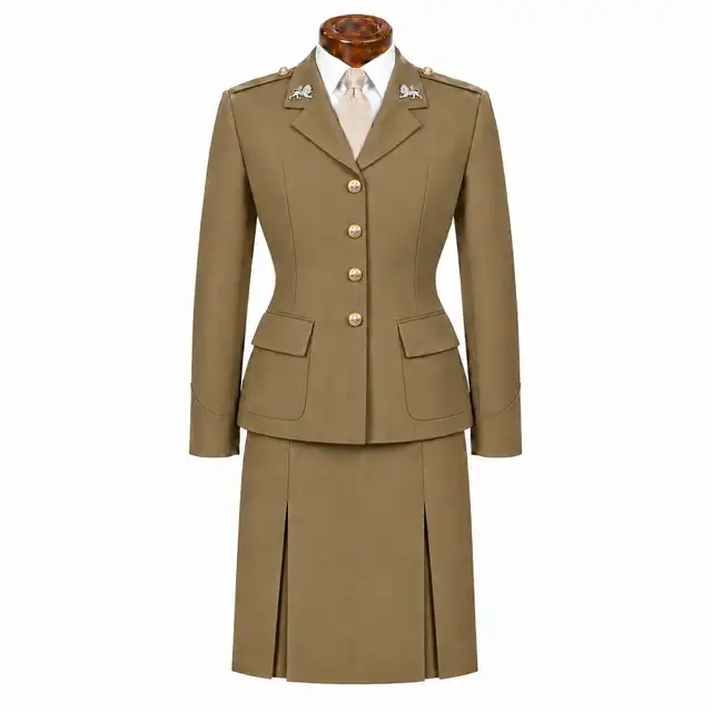 The Duke of Lancaster's Regiment officer service dress — female