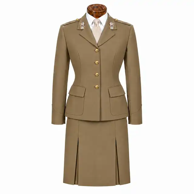 The Light Dragoons officer service dress — female
