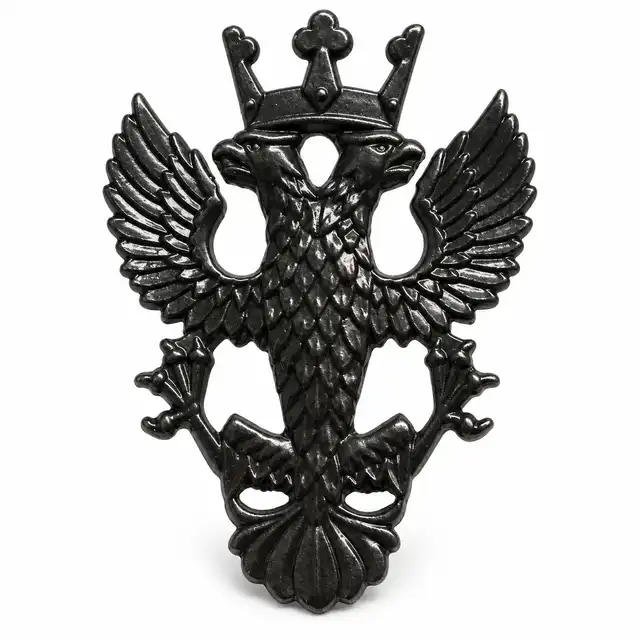 The Mercian Regiment No. 2 Khaki Hat Badge (FAD), without pin