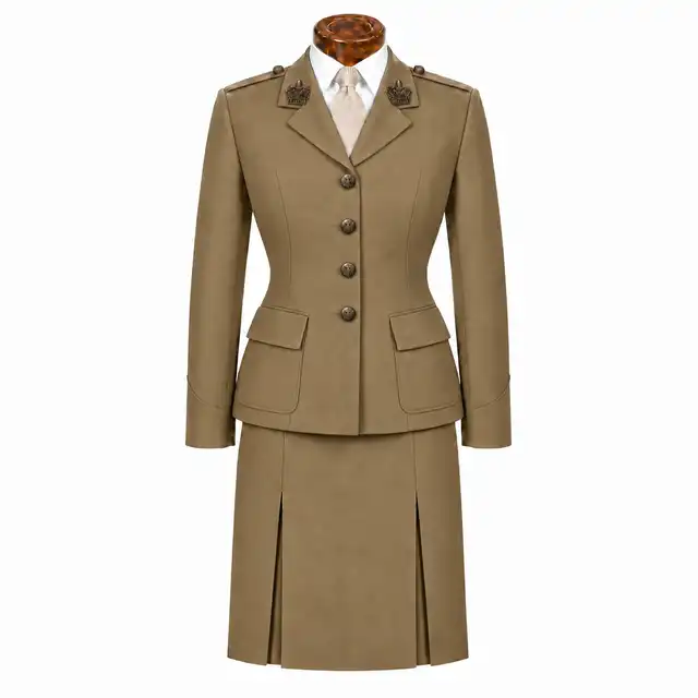 The Mercian Regiment officer service dress — female