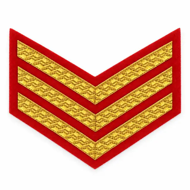 The Mercian Regiment Sergeant Mess Dress Rank (Sgt)