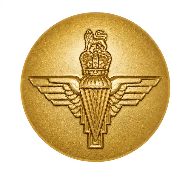 The Parachute Regiment No. 1 Dress Screw Epaulette Button