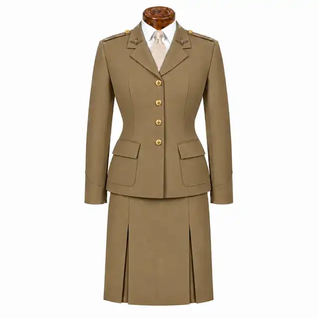 The Parachute Regiment officer service dress — female