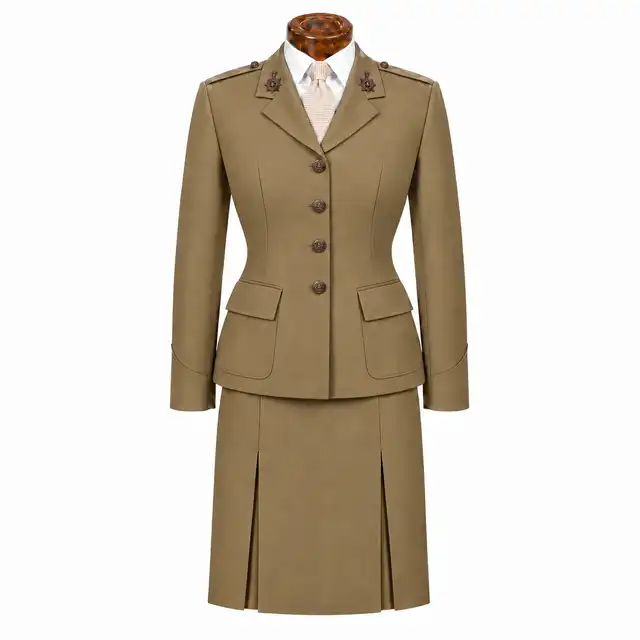 The Princess of Wales's Royal Regiment officer service dress — female