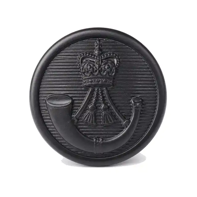 The Rifles Peaked-Cap Chinstrap Button