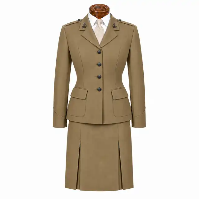 The Rifles officer service dress — female