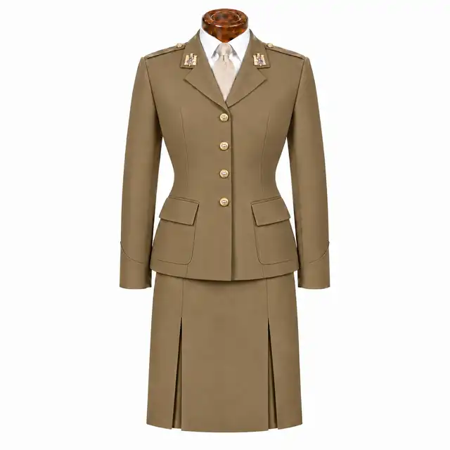 The Royal Anglian Regiment officer service dress — female