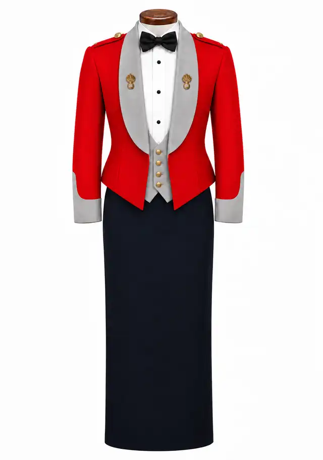 The Royal Gibraltar Regiment — Female Mess Dress