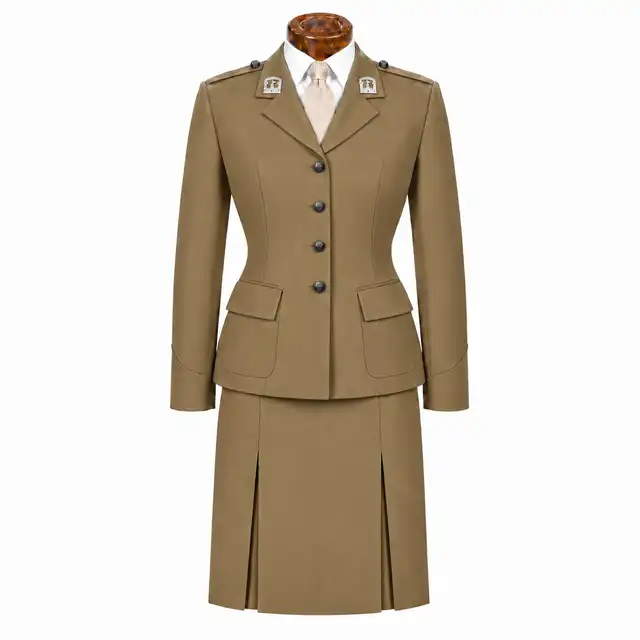 The Royal Irish Regiment officer service dress — female
