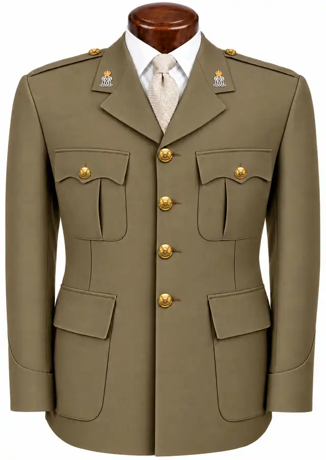 The Royal Lancers officer service dress — male