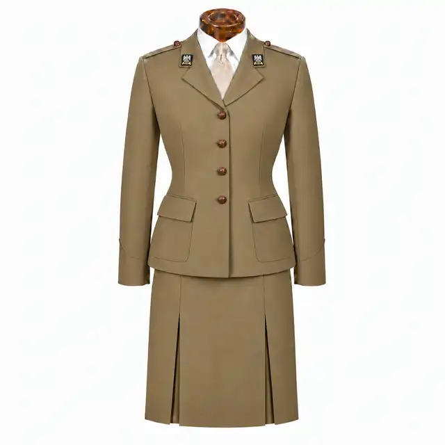 The Royal Scots Dragoon Guards officer service dress — female