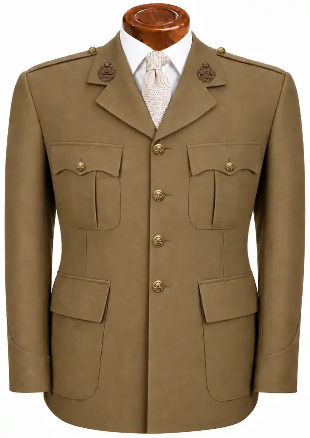 The Royal Tank Regiment officer service dress — male