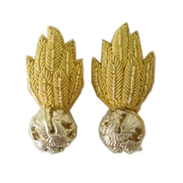 The Royal Welsh NCO Mess Dress Collar Badges