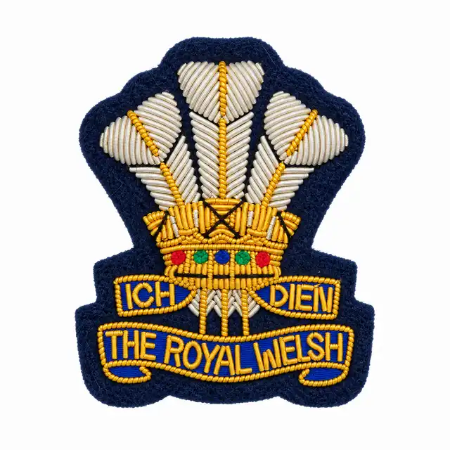 The Royal Welsh No. 1 Hat Badge