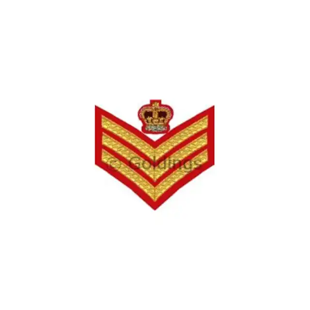 The Royal Welsh Staff Sergeant Rank Badge