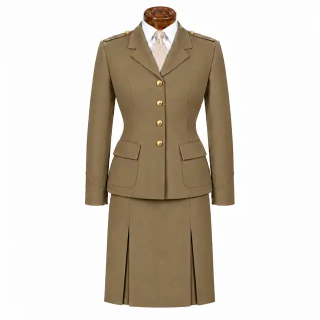 The Royal Wessex Yeomanry officer service dress — female