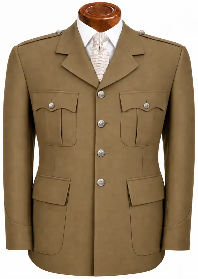 The Royal Yeomanry officer service dress — male