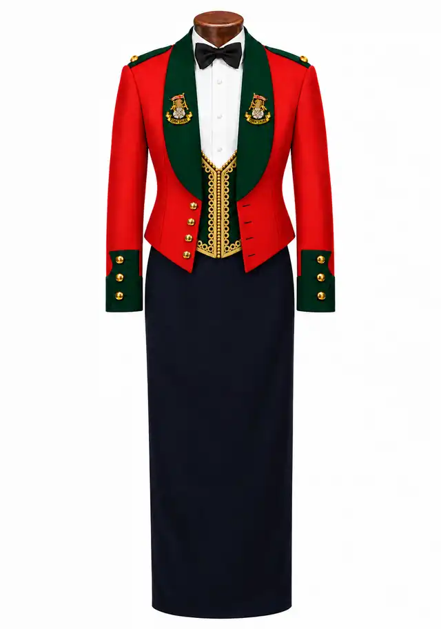 The Yorkshire Regiment — Female Mess Dress