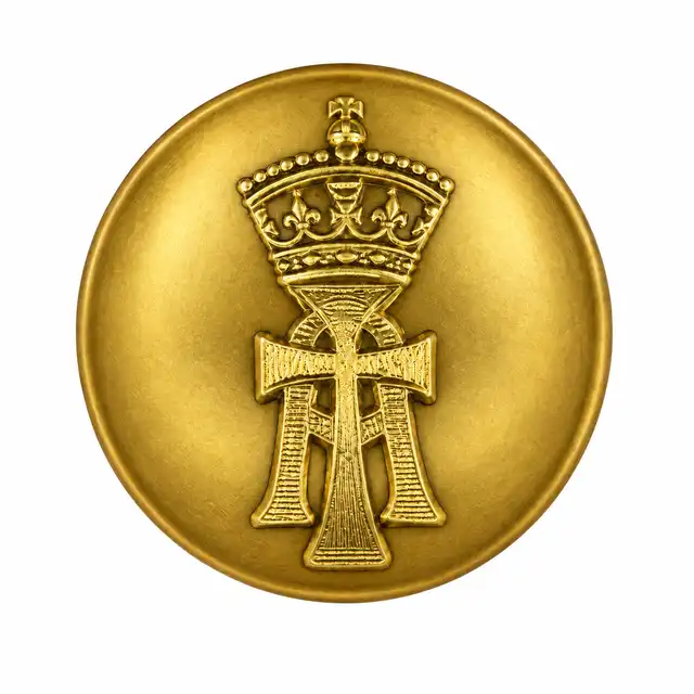 The Royal Yorkshire Regiment No. 2 Undress Hat Button