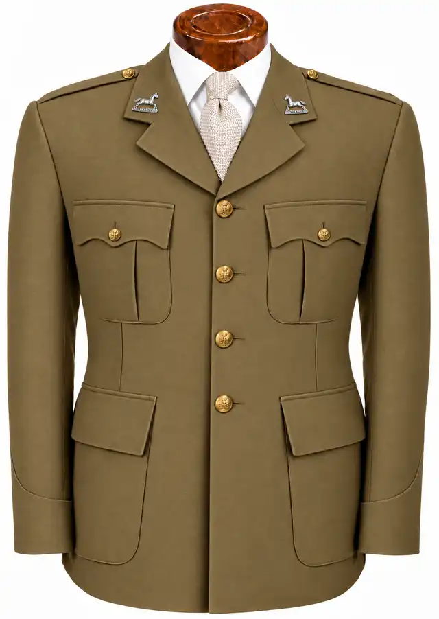 The Royal Yorkshire Regiment officer service dress — male