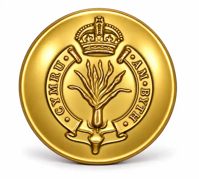 Welsh Guards 30 Ligne Buttons