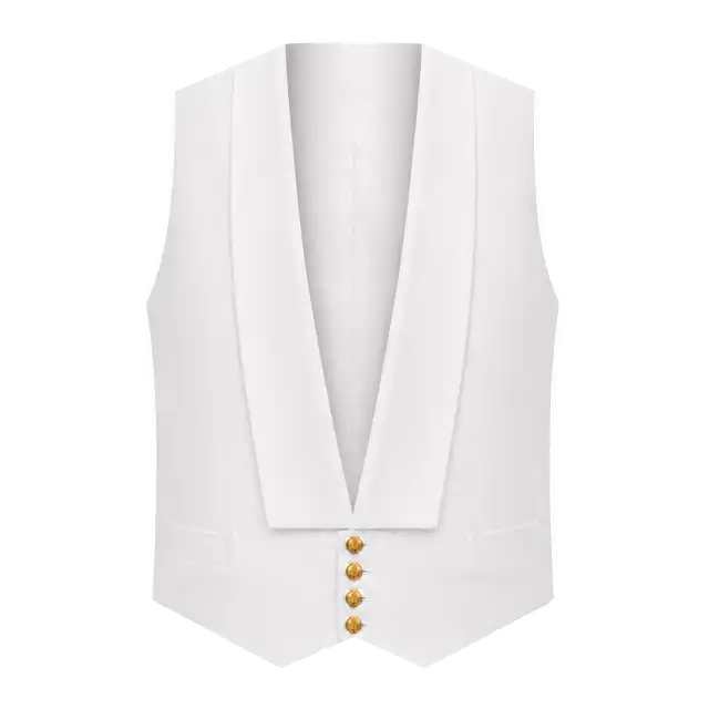 White Mess Waistcoat